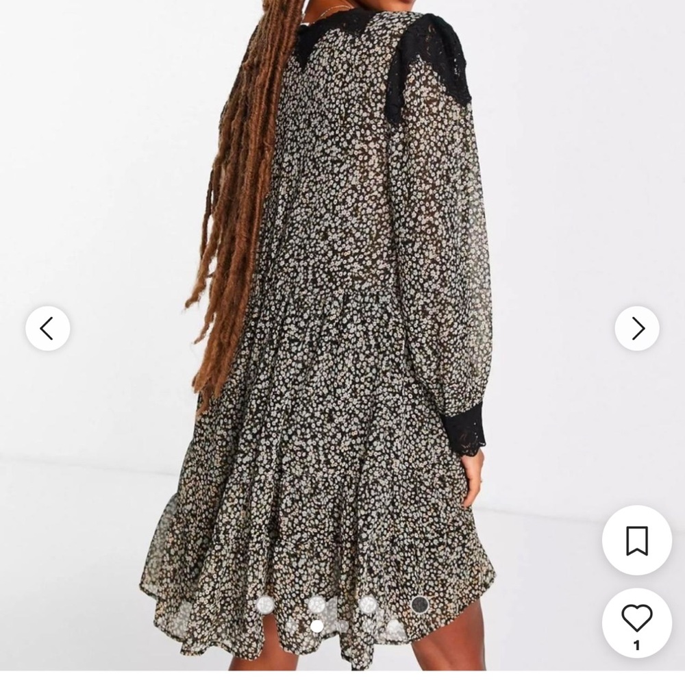 NWT Topshop Midi Dress - Picture 3 of 5